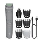 Multigroom Philips Mg3911/15 7 En 1 Carga Usb 60 Min Gris
