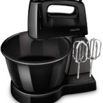 Batidora Philips Con Bowl Hr7100/90 Negra 250w 3,9 Lts