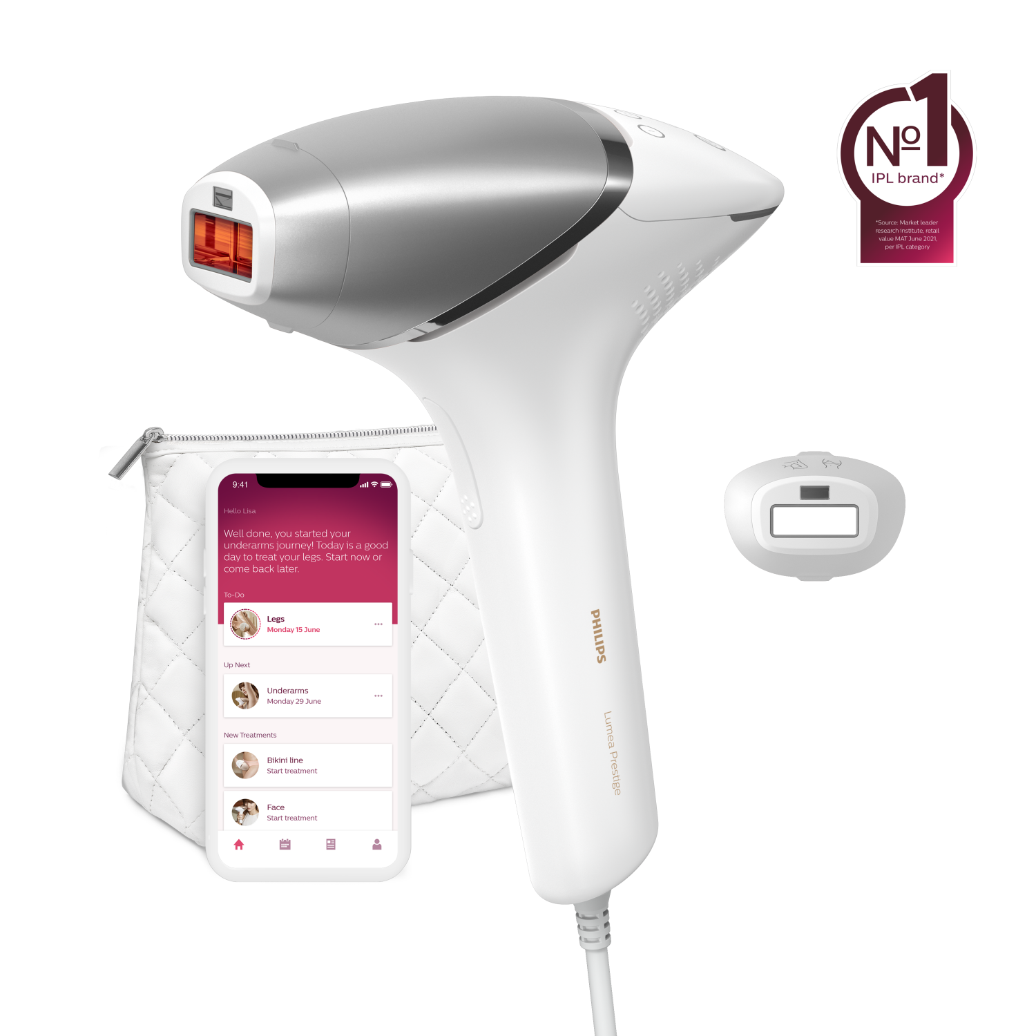 BRI94030_1 Depiladora Philips Lumea Bri940/00 Definitiva Ipl Cuerpo - Imagen 1